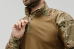 Сорочка тактична Helikon-Tex® MBDU Combat Shirt. NyCo Ripstop, TopCool. Мультикам\койот 2