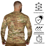 Лонгслів Chiton 2.0 CoolPass Antistatic Multicam 2