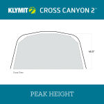 Намет туристичний "Klymit Cross Canyon Tent" (2-person) Multi 8