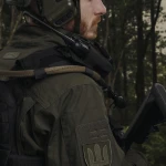 Подсумок для рации. Крепление Molle. Cordura 1000. Цвет Черный 7 Подсумок для рации. Крепление Molle. Cordura 1000. Цвет Черный 7