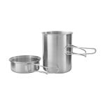 Набір посуду Tatonka Pot Set For Gas Cartridge 450+Burner, Silver 4 Набір посуду Tatonka Pot Set For Gas Cartridge 450+Burner, Silver 4