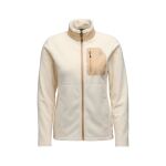 Женская кофта флисовая Black Diamond W Rift FZ Fleece Jacket, Chalk/Khaki