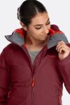 Жіночий зимовий пуховик з мембраною Rab Valiance Jacket Wmns, Black 9