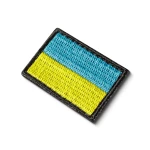 Шеврон (нашивка) прапор України на липучці, 3 х 4 см. Синьо-жовтий 3 Шеврон (нашивка) прапор України на липучці, 3 х 4 см. Синьо-жовтий 3