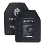 Керамічні бронеплити 4 класу Bronyx (комплект). Вага 5 кг. Розмір L (26х33 см)