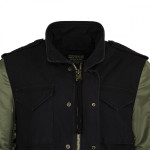 Куртка Alpha Industries Fusion Field Coat. Чорно-зелений 3