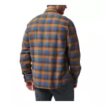 Рубашка тактическая "5.11 Tactical® Lester Flannel Plaid Long Sleeve Shirt" Cobalt Blue Plaid 4 Рубашка тактическая "5.11 Tactical® Lester Flannel Plaid Long Sleeve Shirt" Cobalt Blue Plaid 4