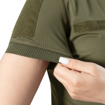 Поло жіноче тактичне Pani Army ID 2.0 CoolPass Pique LT Camotec. Олива 4