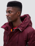 Куртка Alpha Industries N-3B Slim Fit Parka. Червоний 3