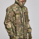Военная куртка ВСУ с капюшоном без планки. Армированный Rip-Stop. Мультикам 2 Военная куртка ВСУ с капюшоном без планки. Армированный Rip-Stop. Мультикам 2