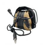 Активные защитные наушники Earmor M32 MOD4 (CB) Coyote Brown 6
