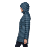 Женский зимний пуховик парка Black Diamond W Access Down Parka, Azurite