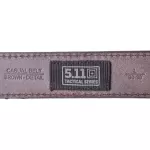 Пояс тактичний шкіряний "5.11 Tactical Leather Casual Belt" Classic Brown 4
