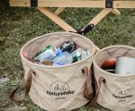 Складане відро Naturehike NH20SJ040 20 л світло-коричневе 4