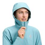 Куртка жіноча мембранна Black Diamond W Strataline Stretch Shell, Glacier 7