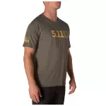 Футболка "5.11 Legacy Pop Tee" Military Green Heather 5 Футболка "5.11 Legacy Pop Tee" Military Green Heather 5