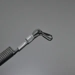 Шнур страховочный Standard с вороненой карабином. Нагрузка до 50 кг. Койот 3 Шнур страховочный Standard с вороненой карабином. Нагрузка до 50 кг. Койот 3