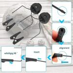 Адаптер ACM Headset Helmet Rail (black) для навушників Howard Leight Impact Sport 10 Адаптер ACM Headset Helmet Rail (black) для навушників Howard Leight Impact Sport 10