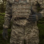 Тактические перчатки Glotac, кожаные. Усиленные вставки на косточках. Цвет Олива 6 Тактические перчатки Glotac, кожаные. Усиленные вставки на косточках. Цвет Олива 6