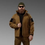 Комплект одежды Softshell Hawk Jacket & Pants. Защита от ветра и влаги. Койот 9 Комплект одежды Softshell Hawk Jacket & Pants. Защита от ветра и влаги. Койот 9