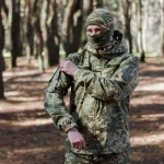 Куртка тактическая с капюшоном. Ткань Саржа, пиксель (мм-14) 5 Куртка тактическая с капюшоном. Ткань Саржа, пиксель (мм-14) 5