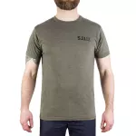 Футболка з малюнком "5.11 Tactical Mission Tee" Military Green Heather