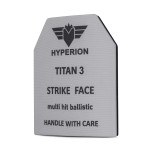 Титано-керамічна бронеплита 3 класу Hyperion. Вага 2 кг. Розмір М (25х30 см) 5