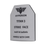 Титано-керамическая бронеплита 3 класса Hyperion. Вес 2 кг. Размер М (25х30 см) 5