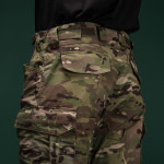 Тактические военные штаны Ukrarmor XT Combat Pants. Мультикам. Размер S 4