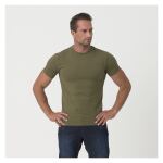 Футболка T-Shirt Helikon-Tex из органического хлопка Slim, Олива 2 Футболка T-Shirt Helikon-Tex из органического хлопка Slim, Олива 2