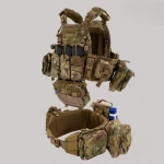 Комплект плитоноска Real Defence с РПС и обвесами под бронеплиты 25х30 см. Мультикам Комплект плитоноска Real Defence с РПС и обвесами под бронеплиты 25х30 см. Мультикам