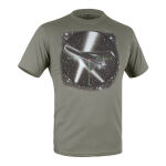 Футболка с рисунком "Shahed NIGHT" Foliage Green