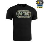 Футболка M-Tac Logo Чорна, black, чорний 4
