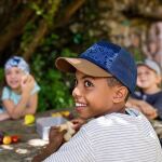 Кепка дитяча (8-12) Buff Kids Trucker Cap, Kasai Night Blue 4 Кепка дитяча (8-12) Buff Kids Trucker Cap, Kasai Night Blue 4