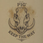 Футболка с рисунком "Keep The Way" Tan 499 3