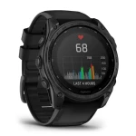 Смарт-годинник Garmin Tactix 8 (51 mm) Solar Ballistics Ultralight. Чорний 6