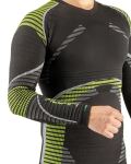 Термофутболка з довгим рукавом чоловіча Accapi HealthPower, Black/Lime 5 Термофутболка з довгим рукавом чоловіча Accapi HealthPower, Black/Lime 5