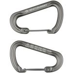 Набір карабінів Sea to Summit Accessory Carabiner Large Titanium 2pcs, Titanium