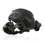 Крепление адаптер для активных наушников на шлем. Олива 6 Крепление адаптер для активных наушников на шлем. Олива 6