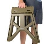 Стул Tribe Camp Chair High пластиковий, Оливковый 8