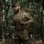 Тактична сумка баул на 100 л. Cordura 500D. Водостійка. Піксель (мм-14) 8 Тактична сумка баул на 100 л. Cordura 500D. Водостійка. Піксель (мм-14) 8