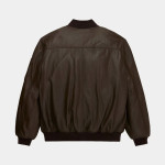 Куртка Alpha Industries Leather MA-1 Flight Jacket. Коричневый 5 Куртка Alpha Industries Leather MA-1 Flight Jacket. Коричневый 5