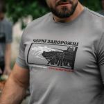 Футболка M-Tac Чорні Запорожці Світло, light Grey, світло-сірий 6