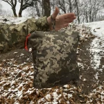 Пончо трансформер утеплене, 145х200 см. А.Т.А.К.А. Піксель (мм-14) 5