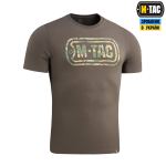 Футболка M-Tac Logo Dark Олива, dark Olive 3 Футболка M-Tac Logo Dark Олива, dark Olive 3