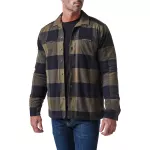 Куртка тактическая демисезонная "5.11 Tactical® Seth Shirt Jacket" Ranger Green Plaid