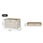 Складаний контейнер Naturehike CNK2450XB020 52 л бежево-сірий 5