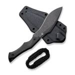 Ніж фіксований тактичний Civivi Vaquita II Чорний Nitro-V Micarta 3 Ніж фіксований тактичний Civivi Vaquita II Чорний Nitro-V Micarta 3