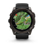 Смарт-годинник Garmin Fenix 8 Amodel Sapphire, Carbon Grey DLC Titanium, 46 mm, Чорний 7