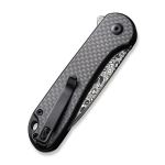 Ніж складаний Civivi Elementum II Damascus / Carbon Fiber & G10, чорний 5